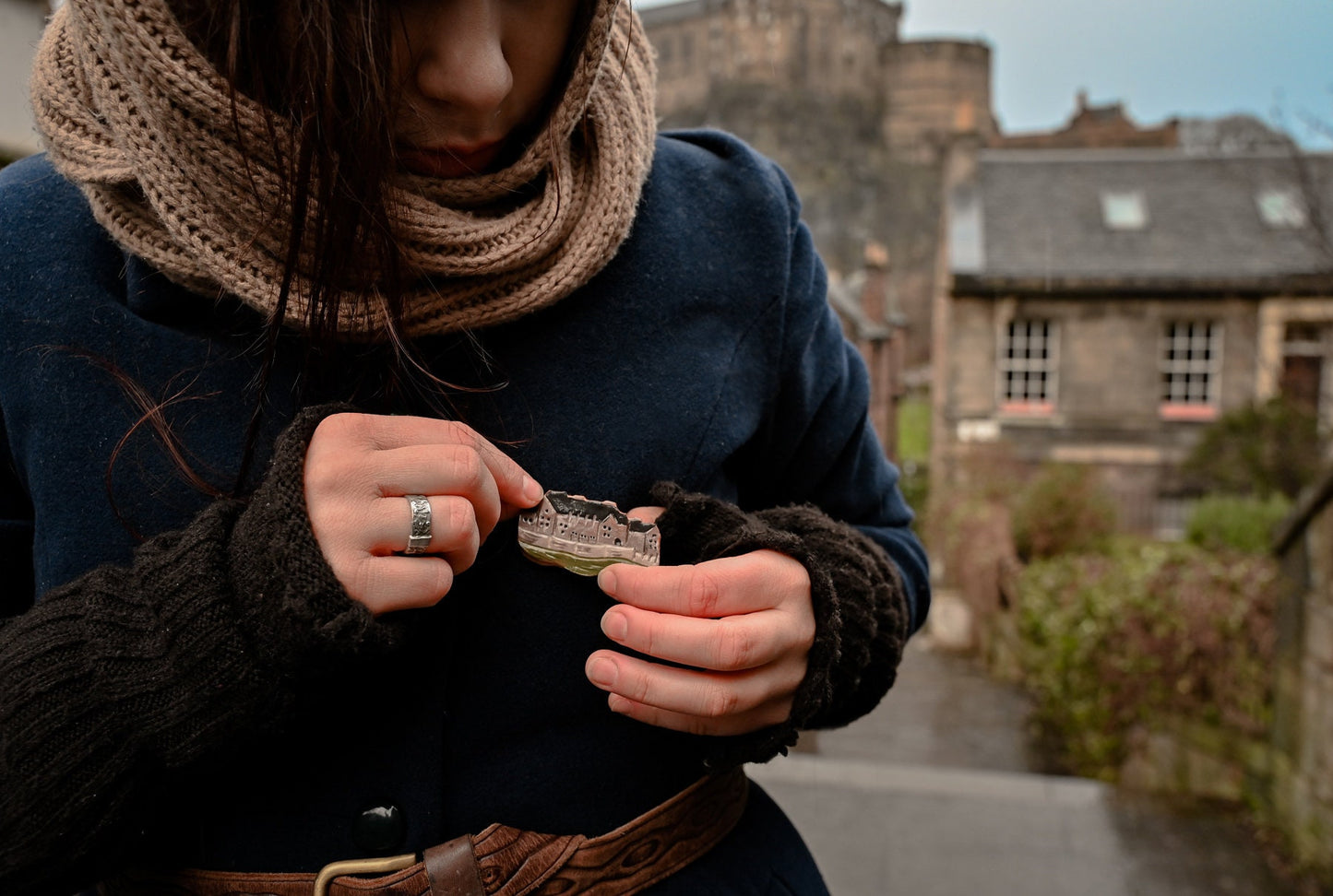 Edinburgh Castle Brooch