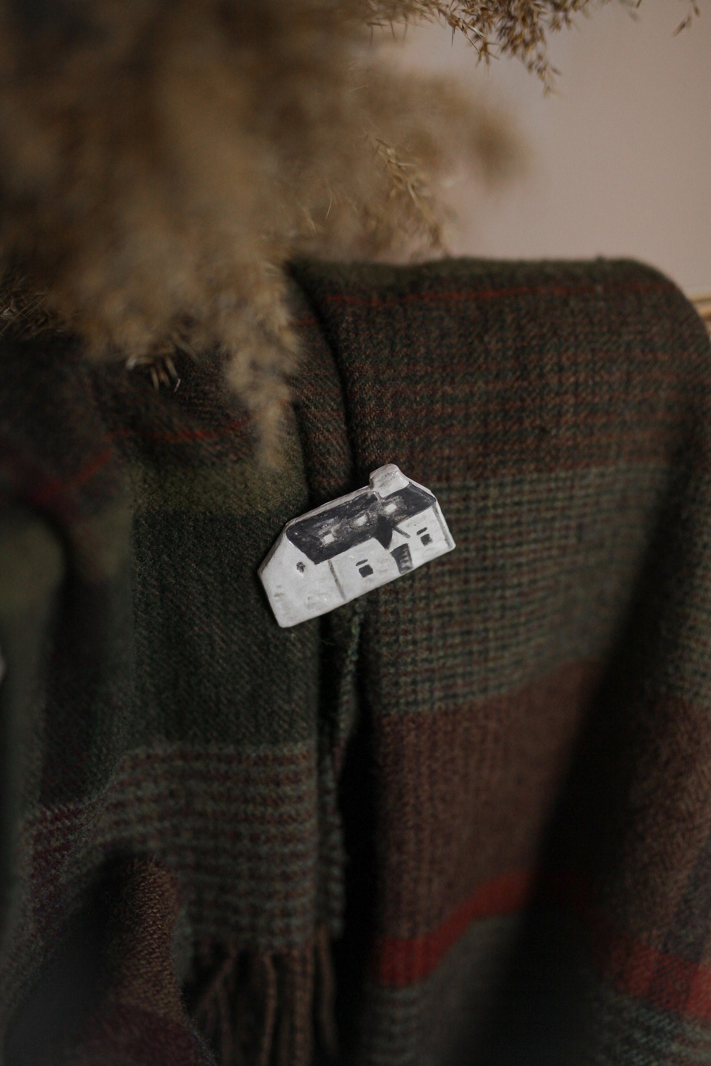 Scotland White House Brooch