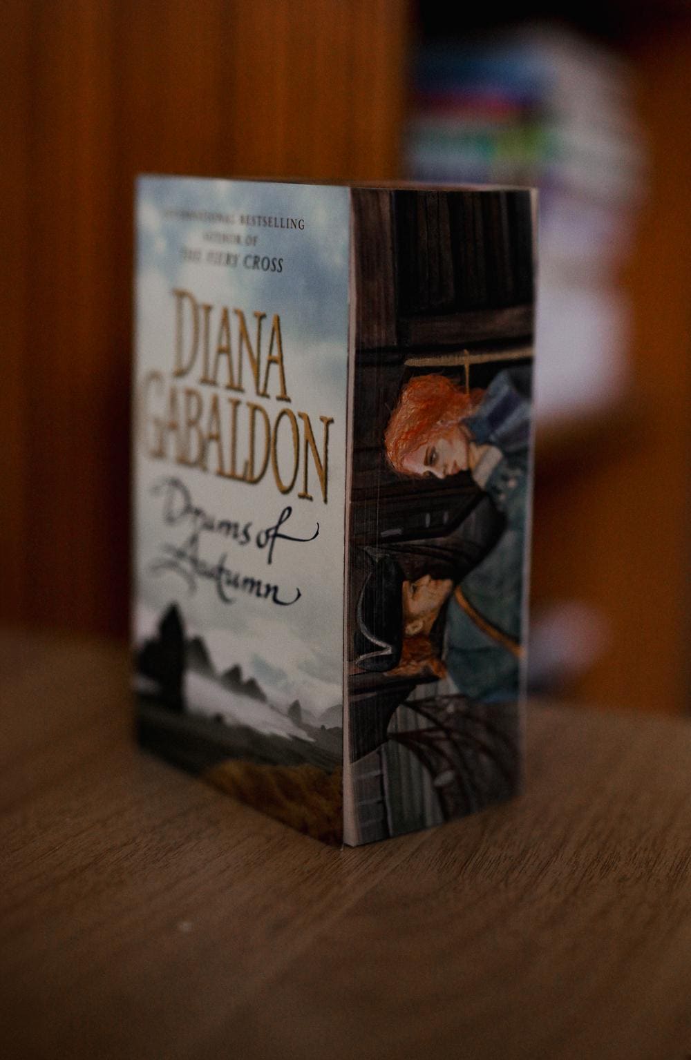 Fore-edge painting Drums of Autumn - Diana Gabaldon | Outlander