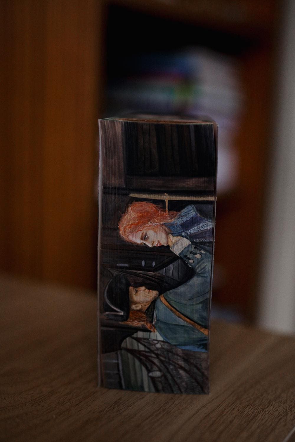 Fore-edge painting Drums of Autumn - Diana Gabaldon | Outlander