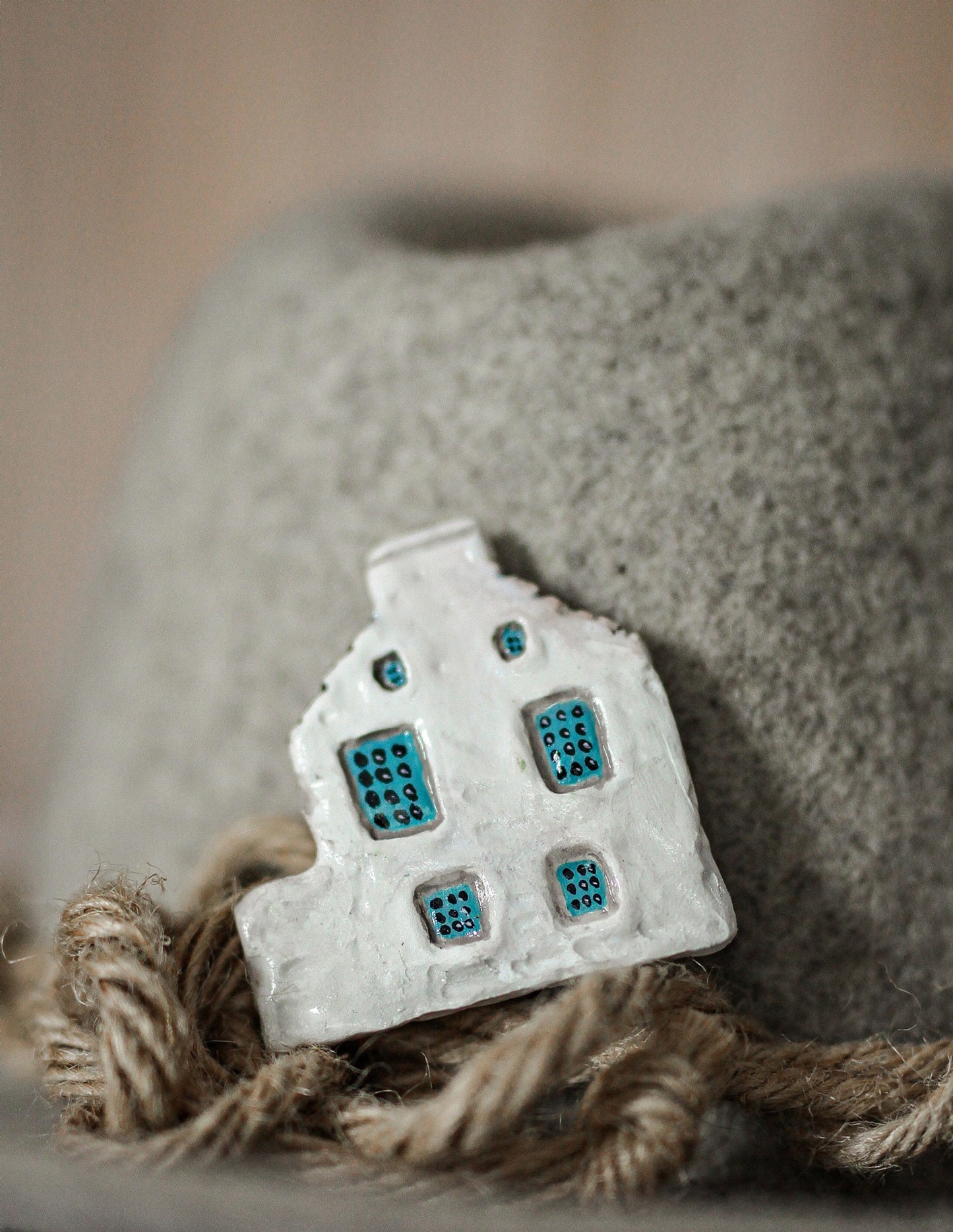 Scottish Folk Village Brooch