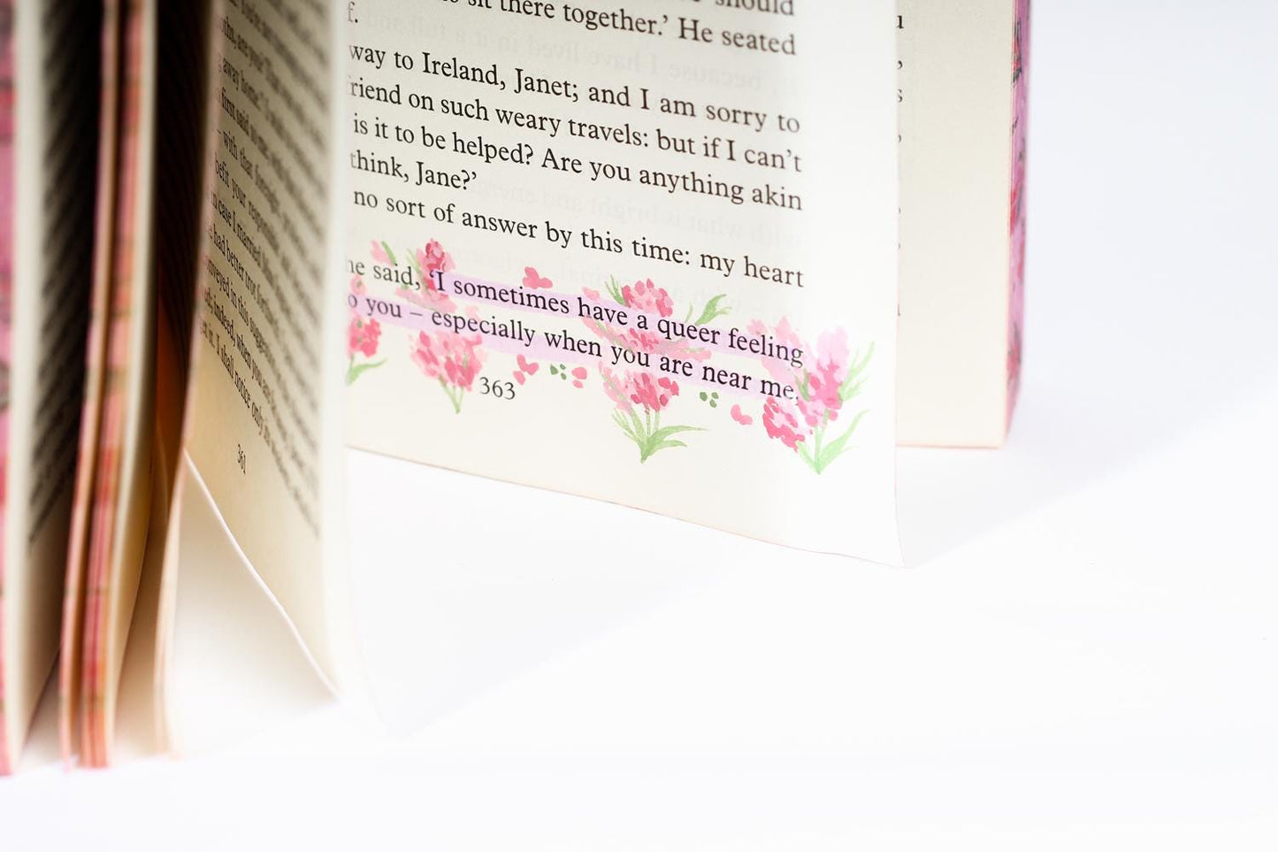 Fore-edge painting | Charlotte Brontë - Jane Eyre