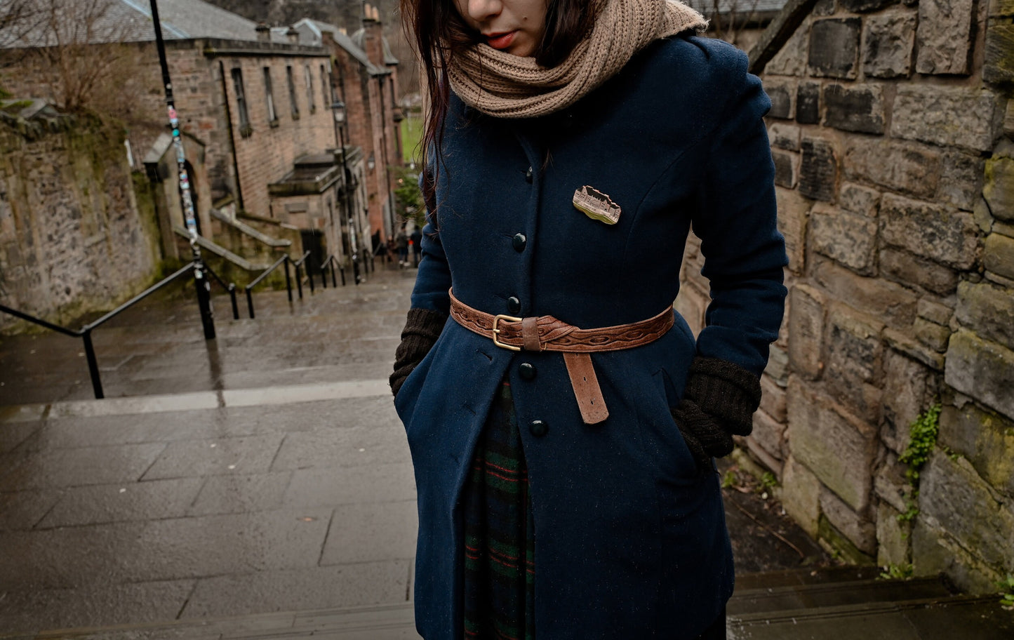 Edinburgh Castle Brooch