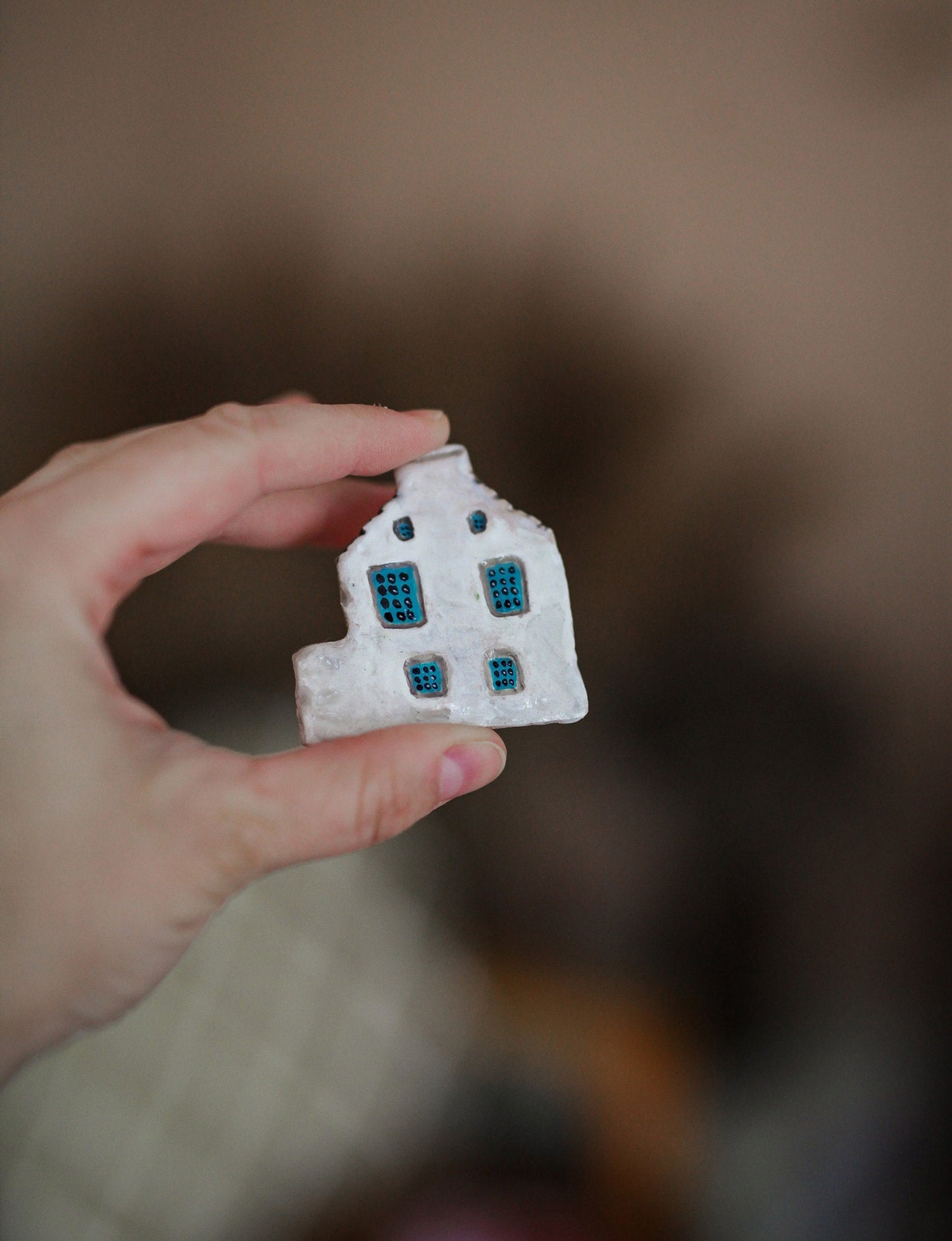 Scottish Folk Village Brooch