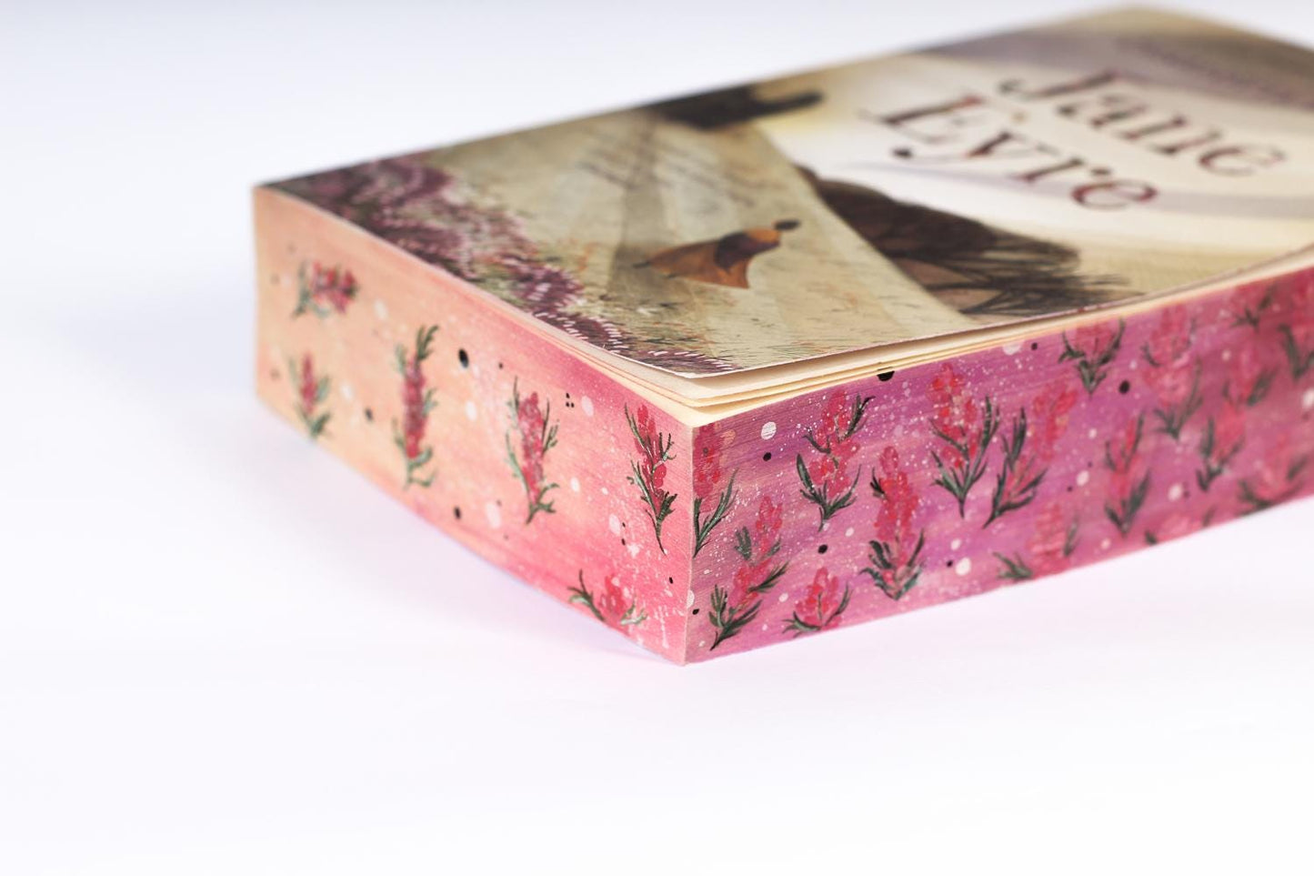 Fore-edge painting | Charlotte Brontë - Jane Eyre